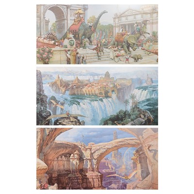 Lot 441 - After James Gurney, three signed prints