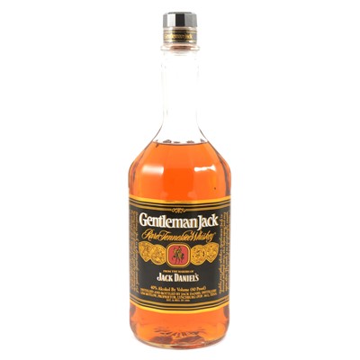 Lot 596 - Jack Daniel's Gentleman Jack, Tennessee Sour Mash whiskey - early 1990s bottling