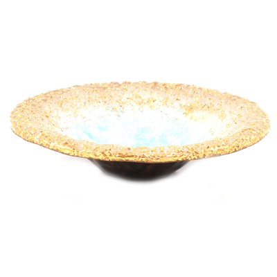 Lot 71 - Duban et Christel, a small enamelled dish