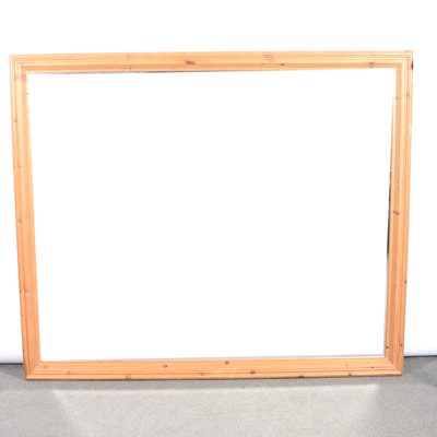 Lot 567 - Large rectangular wall mirror