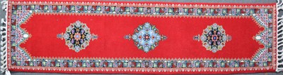 Lot 585 - Modern Moroccan wool runner
