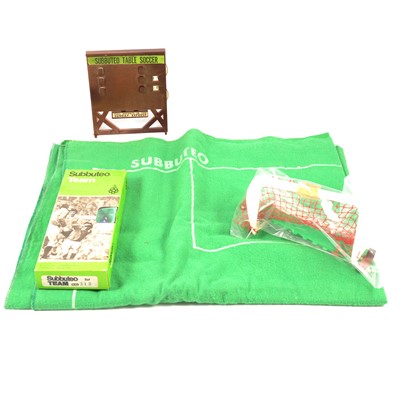 Lot 135 - Subbuteo table soccer; one box including sixteen teams, etc