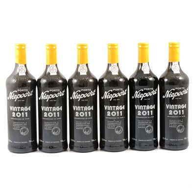 Lot 115 - Niepoort 2011 vintage port, 6 bottles