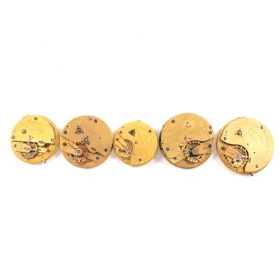 Lot 139 - Twenty various pocket movments