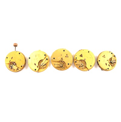 Lot 140 - Twenty various pocket watch movements.