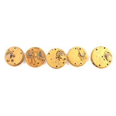 Lot 141 - Twenty various pocket watch movements.