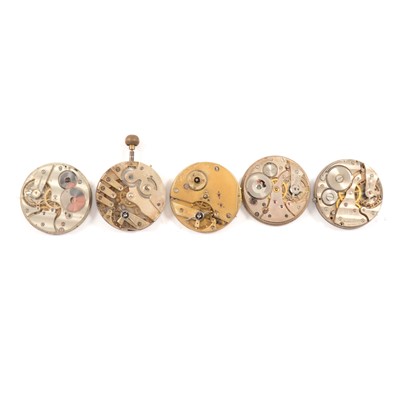 Lot 145 - Twenty various pocket watch movements.