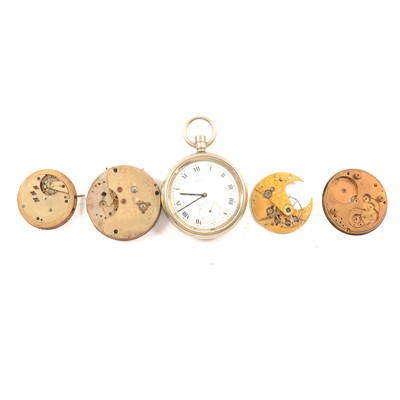 Lot 146 - Twenty various pocket watch movements.