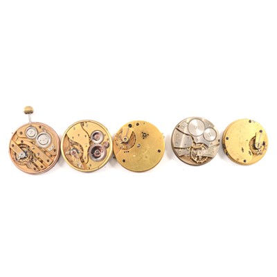 Lot 147 - Twenty various pocket watch movements.