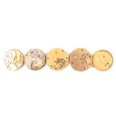 Lot 172 - Quantity of pocket watch movements, all as found.