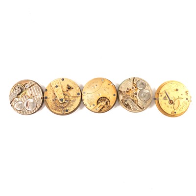 Lot 175 - Quantity of fob watch movements