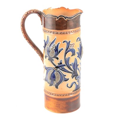 Lot 41 - Mark V Marshall for Doulton Lambeth, an Art Union of London Thistle Head jug