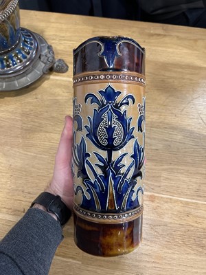Lot 41 - Mark V Marshall for Doulton Lambeth, an Art Union of London Thistle Head jug