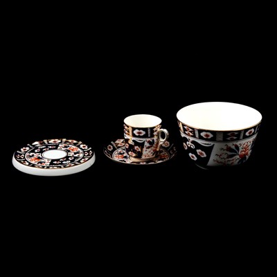 Lot 104 - Sutherland China Imari pattern part coffee set.