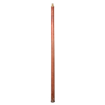 Lot 104 - Victorian brass-mounted mahogany terrestrial telescope