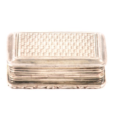 Lot 179 - Victorian silver and parcel gilt vinaigrette