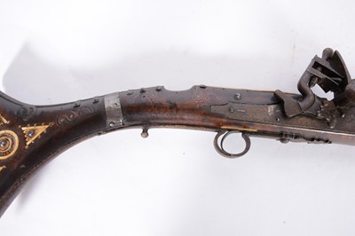 Lot 12 - Arab snaphaunce gun