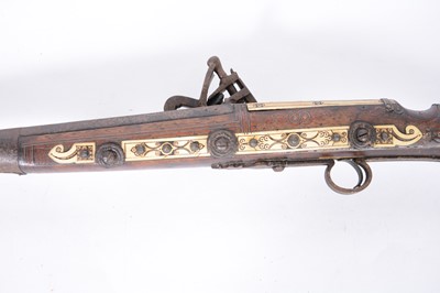 Lot 12 - Arab snaphaunce gun