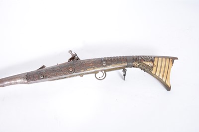 Lot 13 - Arab snaphaunce gun
