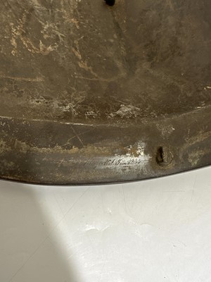 Lot 23 - French Second Empire Officer’s brass covered breast and backplate