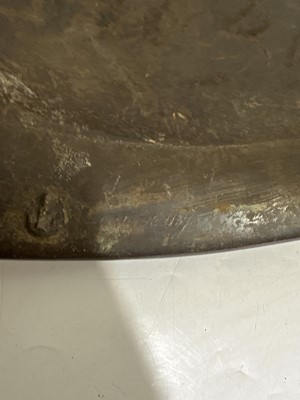 Lot 23 - French Second Empire Officer’s brass covered breast and backplate