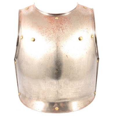 Lot 22 - Three Georgian cavalry troopers breastplates