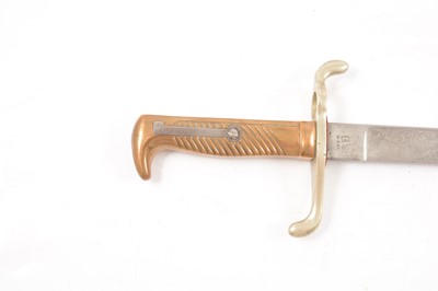 Lot 36 - Prussian full dress bayonet