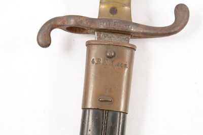 Lot 37 - Prussian bayonet and two others