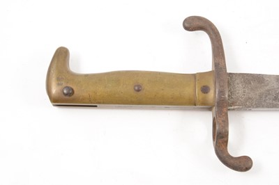 Lot 37 - Prussian bayonet and two others