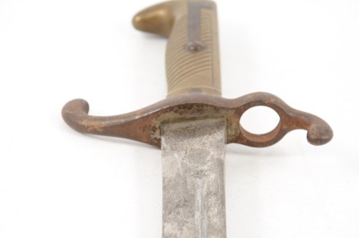 Lot 37 - Prussian bayonet and two others