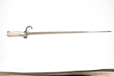 Lot 37 - Prussian bayonet and two others