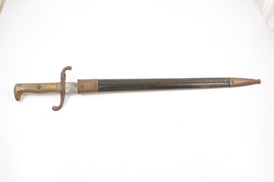 Lot 37 - Prussian bayonet and two others