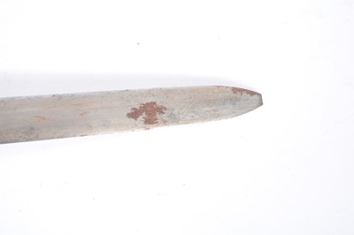 Lot 41 - Military basket hilted broadsword