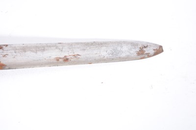 Lot 41 - Military basket hilted broadsword