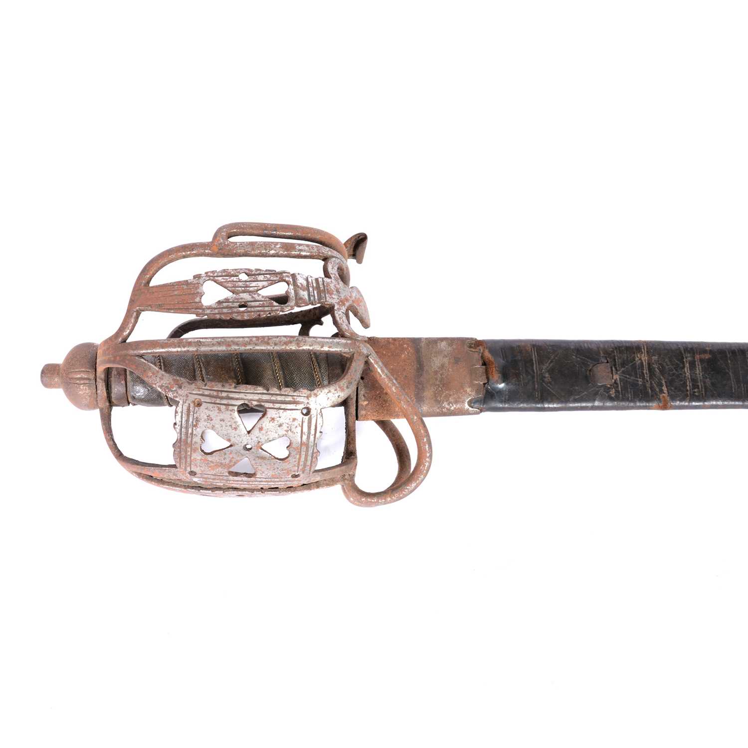 Lot 45 - Military basket hilted backsword
