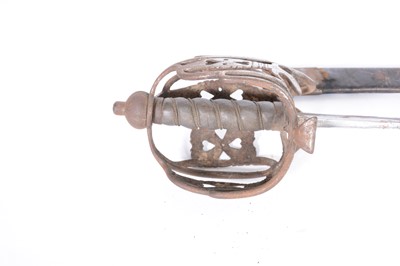 Lot 45 - Military basket hilted backsword