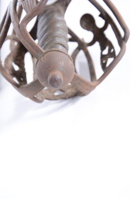 Lot 45 - Military basket hilted backsword