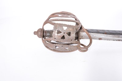 Lot 45 - Military basket hilted backsword