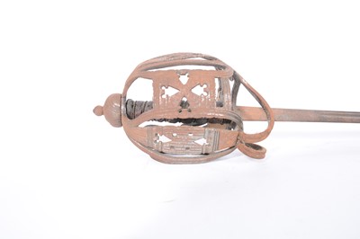 Lot 46 - Military basket hilted backsword