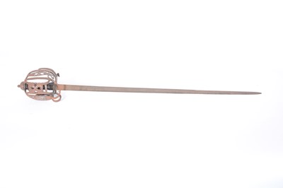 Lot 46 - Military basket hilted backsword