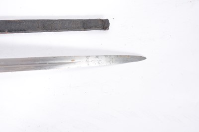 Lot 38 - Scottish basket hilted broadsword