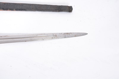 Lot 38 - Scottish basket hilted broadsword