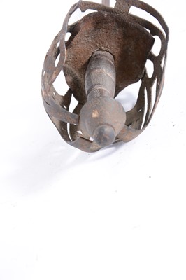 Lot 42 - Scottish basket hilted backsword