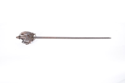 Lot 42 - Scottish basket hilted backsword