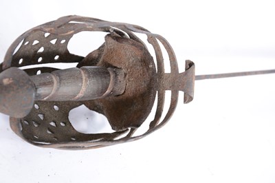 Lot 42 - Scottish basket hilted backsword