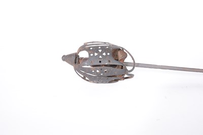 Lot 42 - Scottish basket hilted backsword
