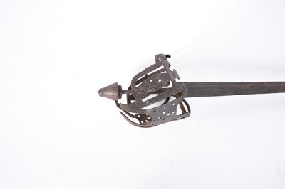 Lot 43 - Scottish basket hilted backsword