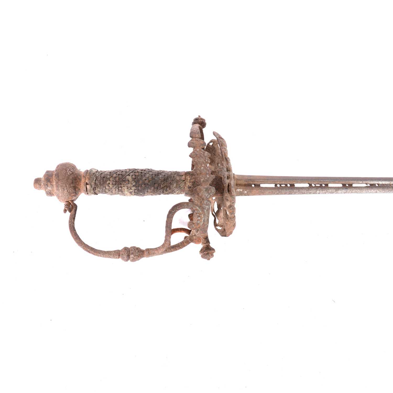 Lot 83 - English rapier