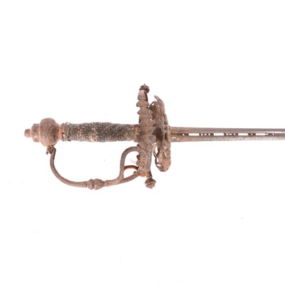 Lot 83 - English rapier