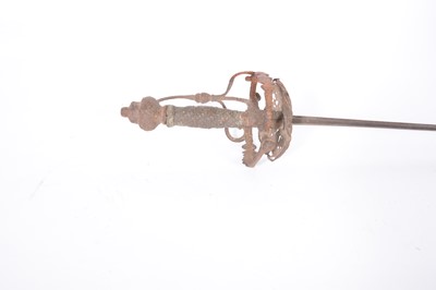 Lot 83 - English rapier